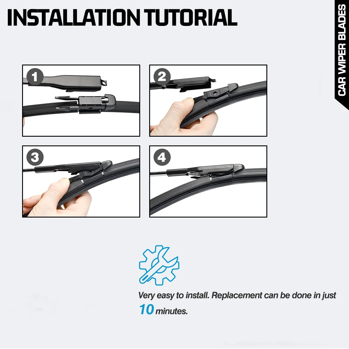 Автомобильные передние щетки стеклоочистителя для Ford Kuga MK3 Escape MK4 2019-2022 2021 2020