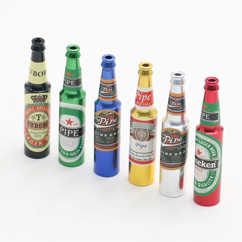 

Premium Smoke Pipe Mini Beer Shape Tobacco Pipe Portable Creative Smoking Tool