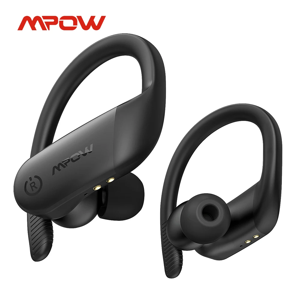 

Mpow Flame Lite Wireless Earbuds with IPX7 Waterproof Bluetooth 30H Playtime Bass Earhook Earphone for Gym Smartphone Earbuds