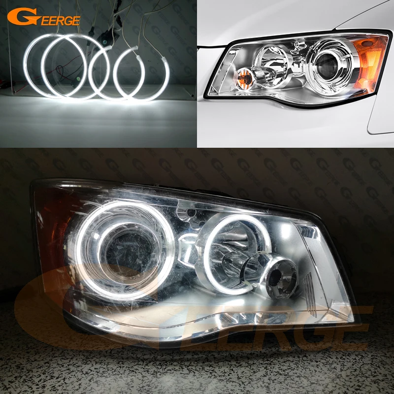 

Для Chrysler Town кантри 2008 2009 2010 2011 2012 2013 2014 2015 2016 отличный ультра яркий CCFL ангельские глазки набор колец