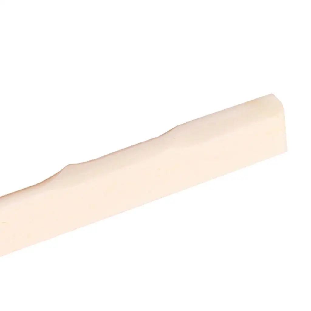 

5pcs Ukulele Bone Bridge Saddles for Ukulele 4 String Guitar Parts
