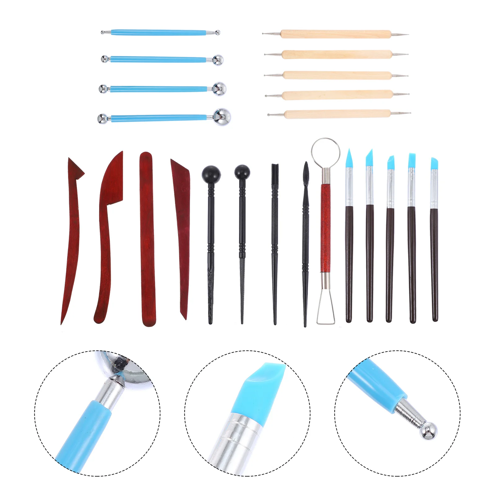 

1 Set Sculpting Tools Safe Nice Sturdy Pottery Scraper DIY Tool for Clay DIY