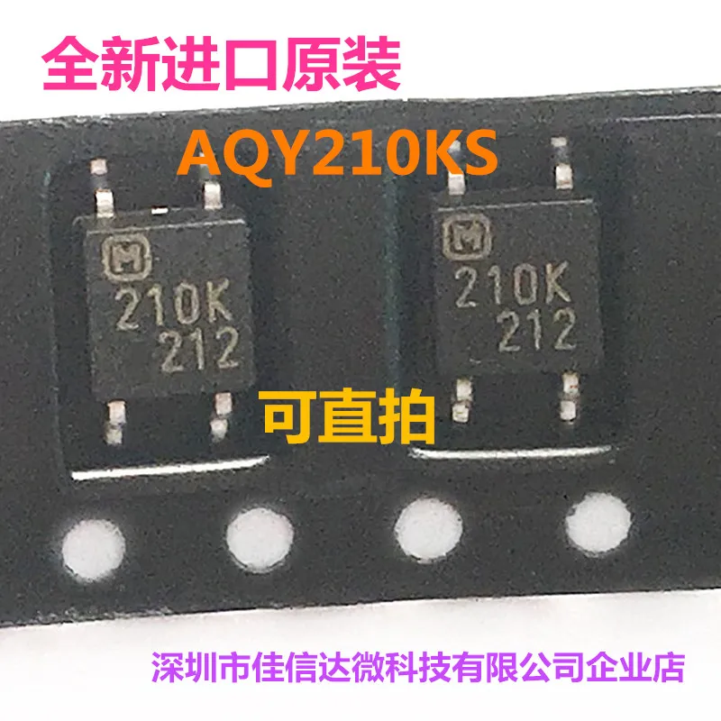 

10 шт./лот AQY210K 210K AQY210KS SOP-4