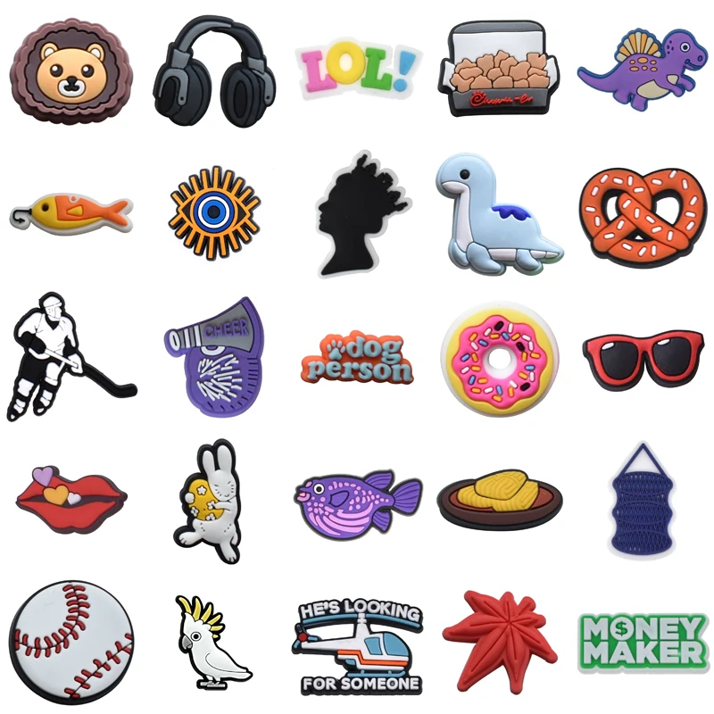 

Shoe Charms Decorations for Crocs Set Jeans Packs Shoes Accessories Women Charm Wholesale Bulk Girl Kids Gifts Men Para Pins Boy