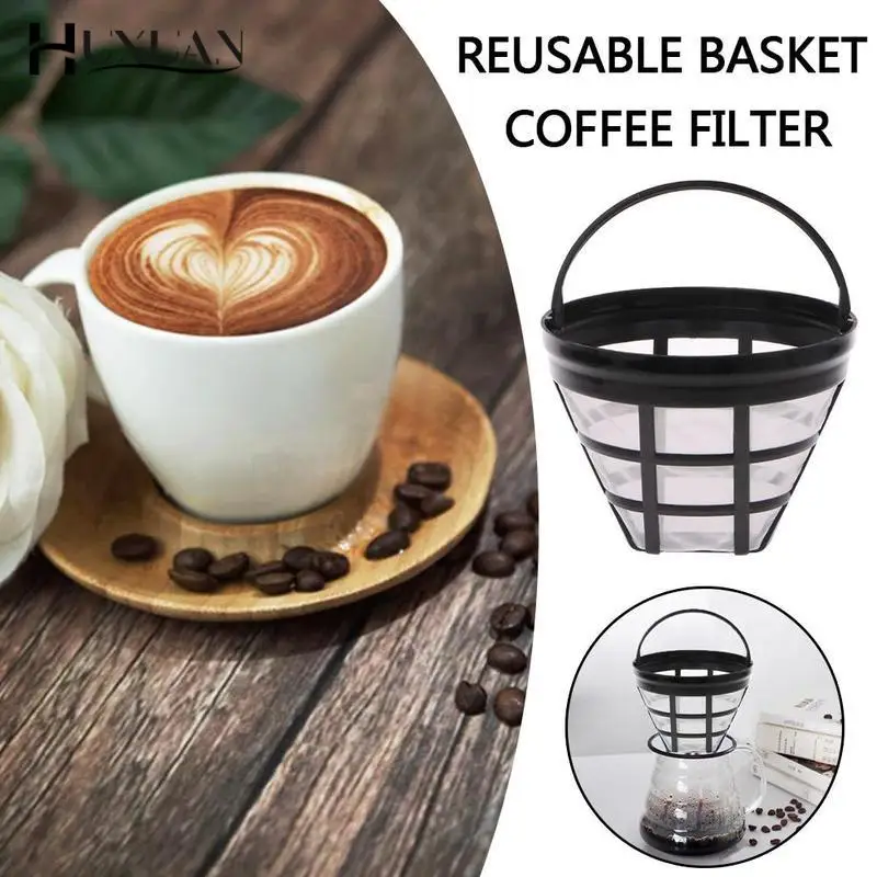 

Reusable Coffee Filter Basket Cup Style Coffee Machine Strainer Mesh