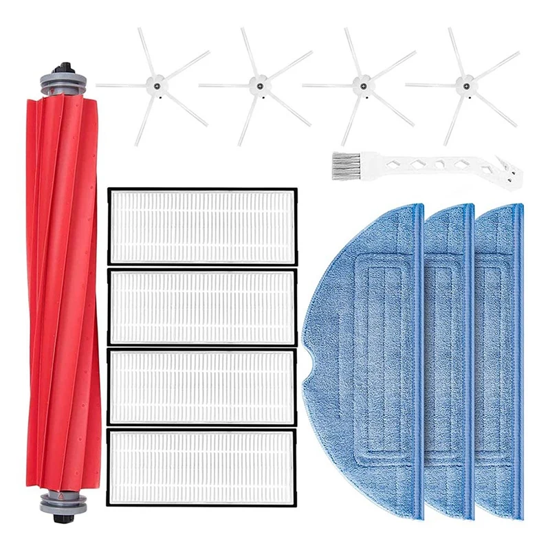 

13 Replacement Parts Accessories For Roborock S7 Robot Vacuum Cleaner Main Brush HEPA Filter Side Brushes