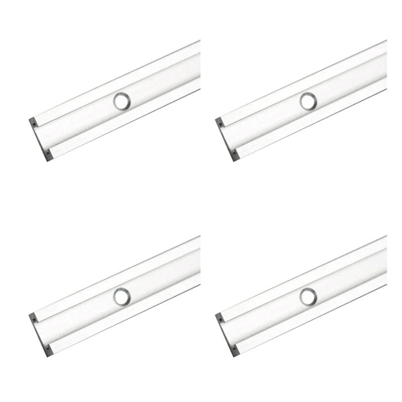 

4X Aluminium Bar Slider T-Tracks T-Slot Jig Fixture For Table Saw Gauge Rod (500Mm)