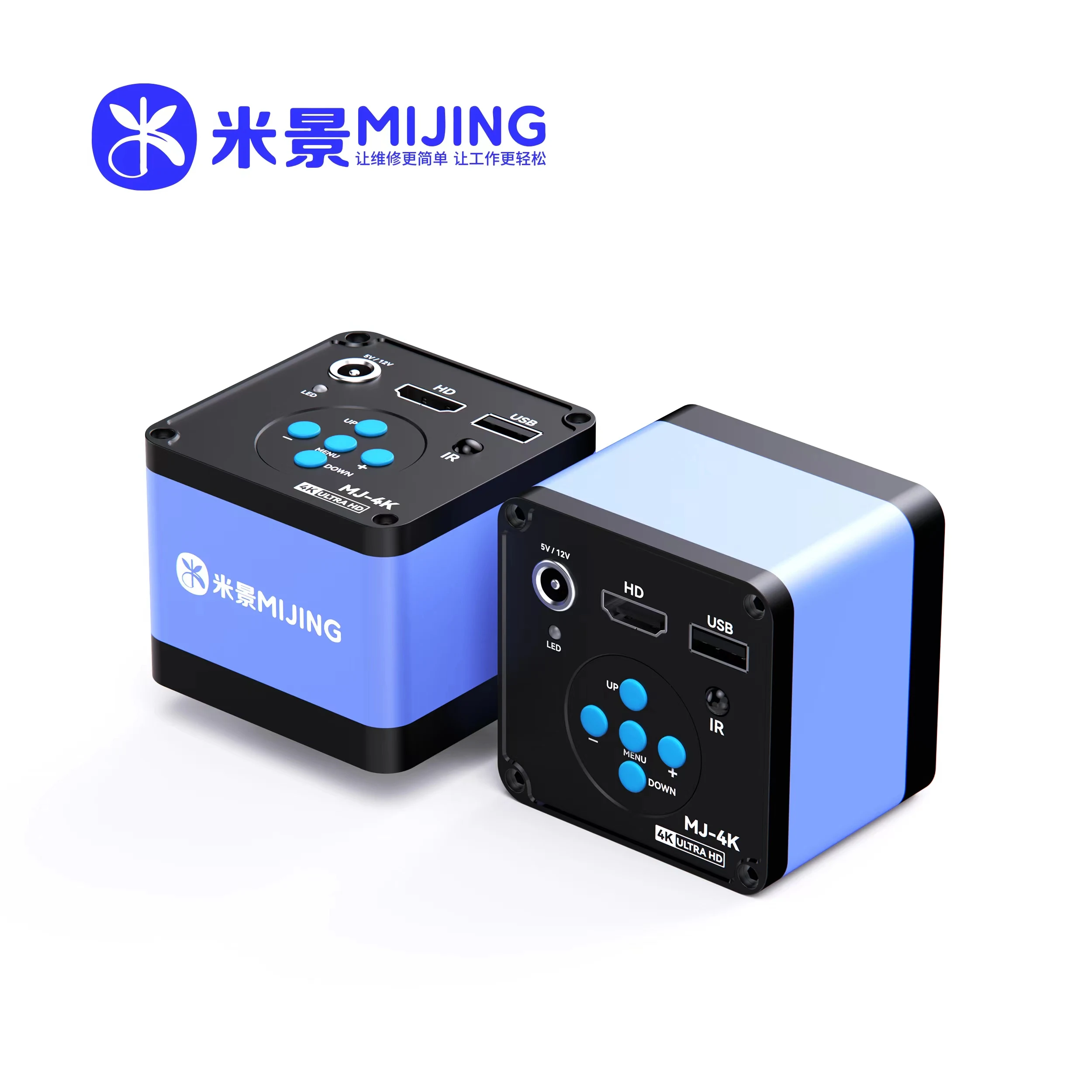 Цифровой видеомикроскоп MIJING с C-образным креплением для пайки печатных плат
