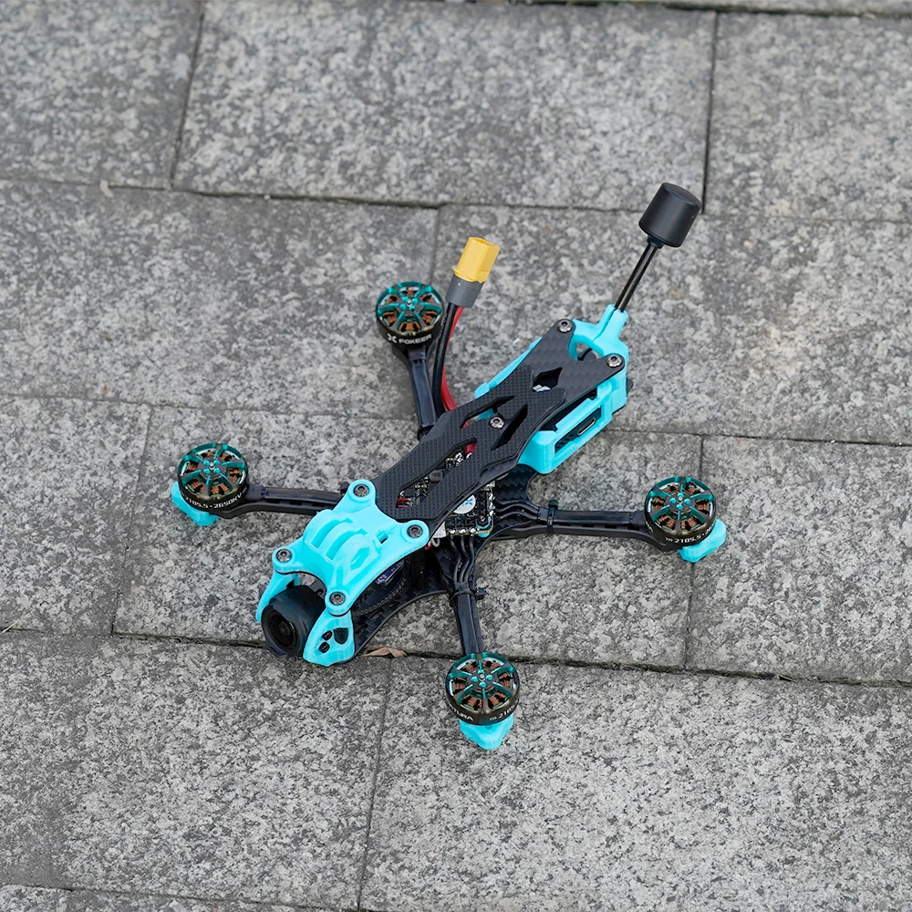 

Foxeer Aura 3,5 "3,5 дюймов FPV Deadcat Дрон Foxeer 45A Reaper AIO V3 Datura 2105,5 2650KV 3650KV аналоговый/O3/Vista