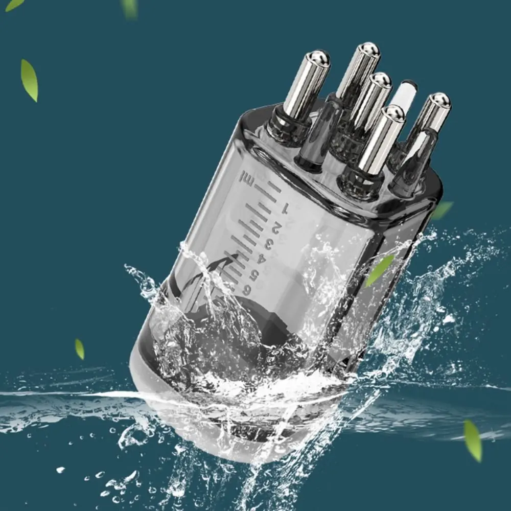 Практичный аппликатор для кожи головы 8 мл мини-пластмассовый жидкий