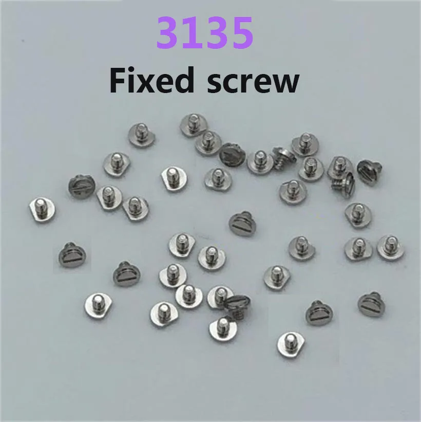 

5/10pcs Screw Watch Movement Accessories Are Suitable For 3135 Movement Fixing Machine Half Screw Screw Clock Repair Parts