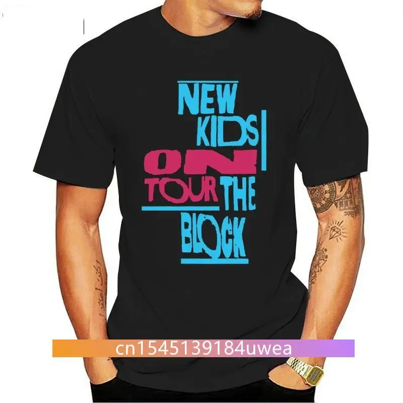 New 2021 reprint VTG NKOTB 2021 Kids On The Block On Tour T Shirt