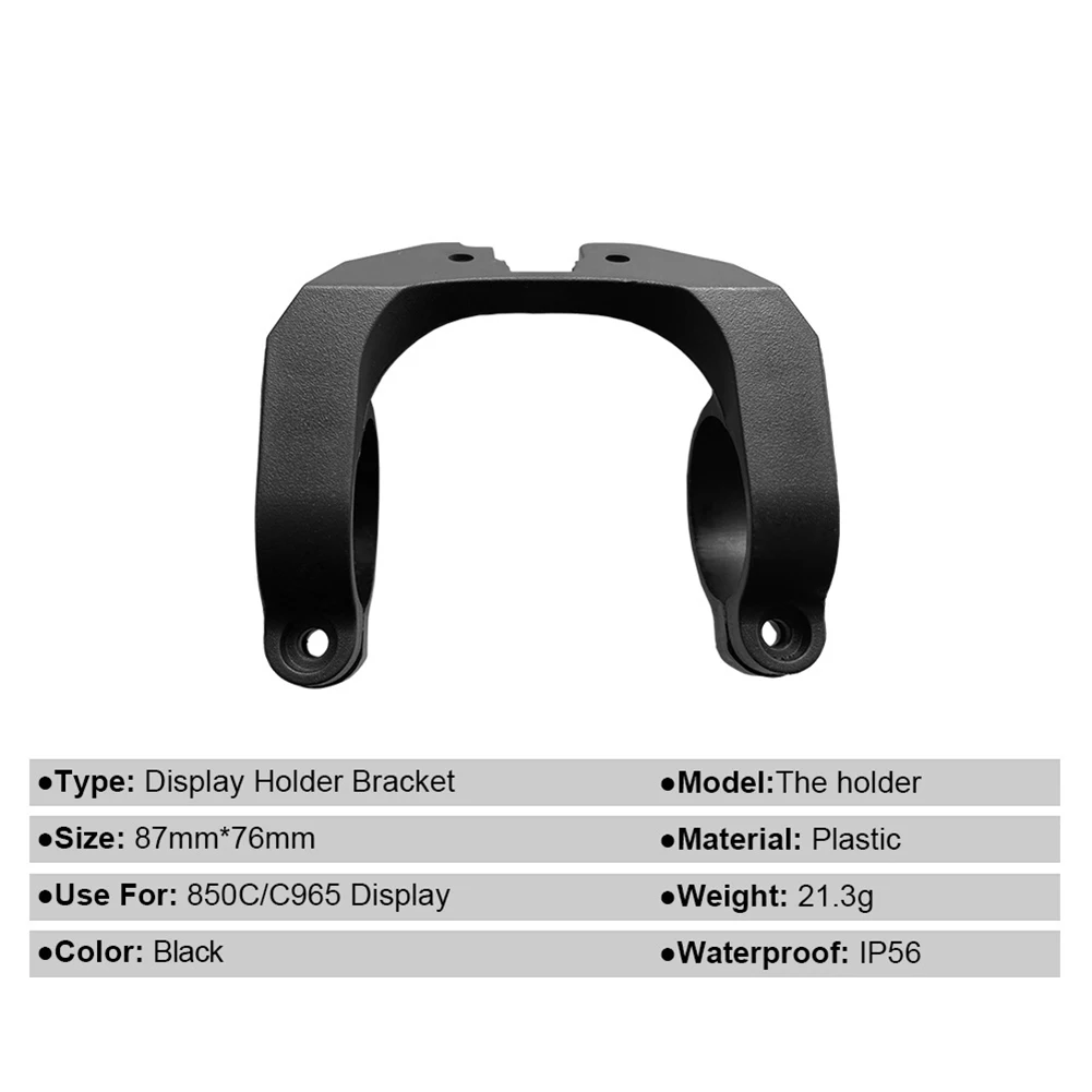 

E-bike Display Holder Bracket Plastic Electric Bicycle Instrument Bracke For Bafang 850C C965 Cycling Accessories