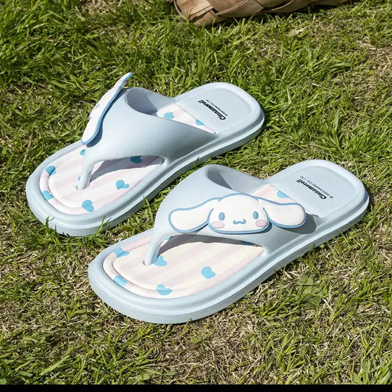 Шлепанцы в стиле аниме Sanrioed сандалии пляжные шлепанцы удобные тапочки из ЭВА