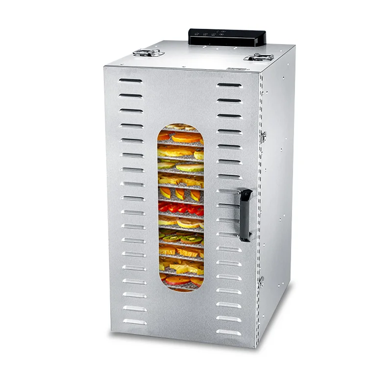 22 Layer Commercial Dehydrator 1500W Food dried fruit machine fruit tea vegetable soluble beans air-dried pet meat  food dryer