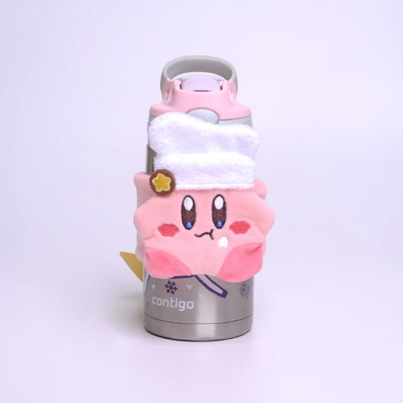 

Cartoon Kirby Vadodi Magic Sticker Thermal Japanese Anime Peripheral Insulated Kawaii Room Drink Cup Cover Birthday Gifts 11cm
