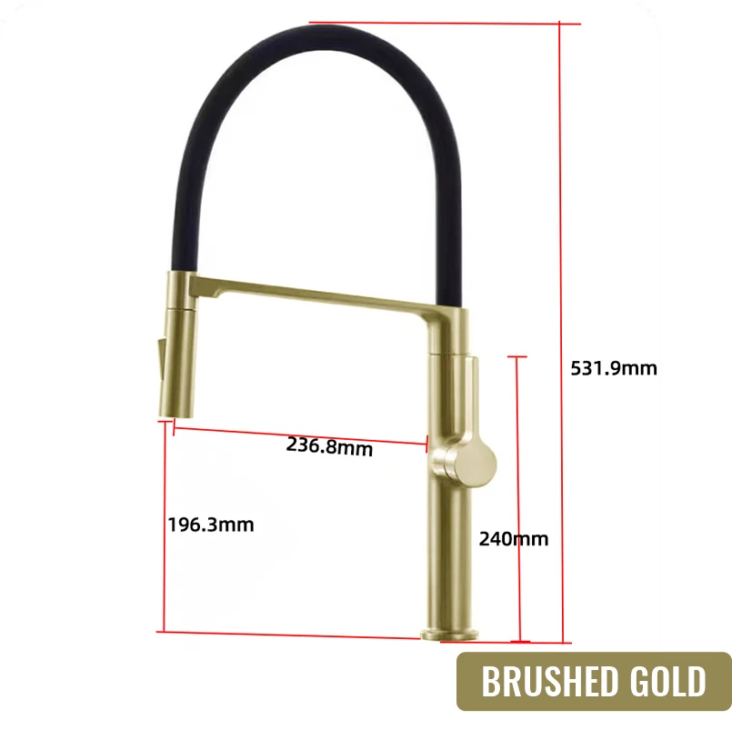 

Черный кухонный смеситель, выдвижной распылитель, резиновый смеситель, монтируемый на палубе, 2-ходовой смеситель с распылительной головкой, смеситель для горячей и холодной воды