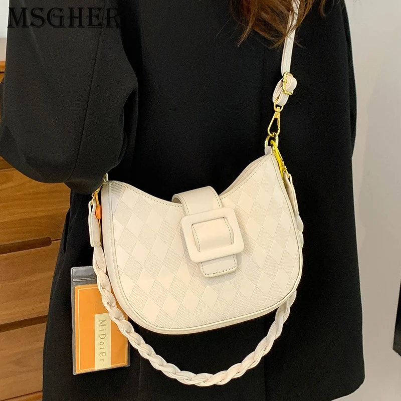 

Сумки на плечо из искусственной кожи для женщин, модные повседневные дамские винтажные мессенджеры через плечо для женщин