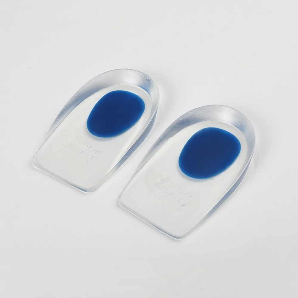 

Women's Silicone Gel Heel Cups Heel Seats Foot Orthotic Cushions Insoles Plantar Fasciitis Heel Spurs Heel Pain Foot Care Pad