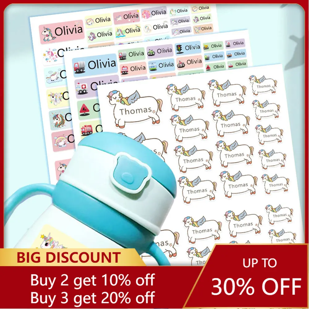 Stickers Students School Stationery Tag