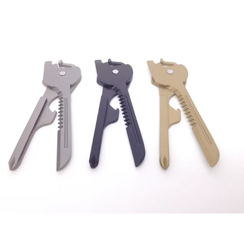 1 шт. 6 в Tech полезный многофункциональный нож Utili-Key Chain подвеска отвертка