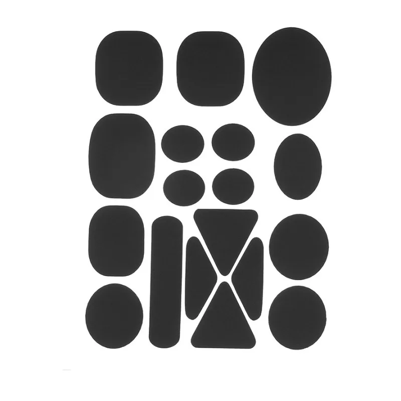 Нашивка для пуховой куртки геометрической формы не гладить моющаяся Сильная