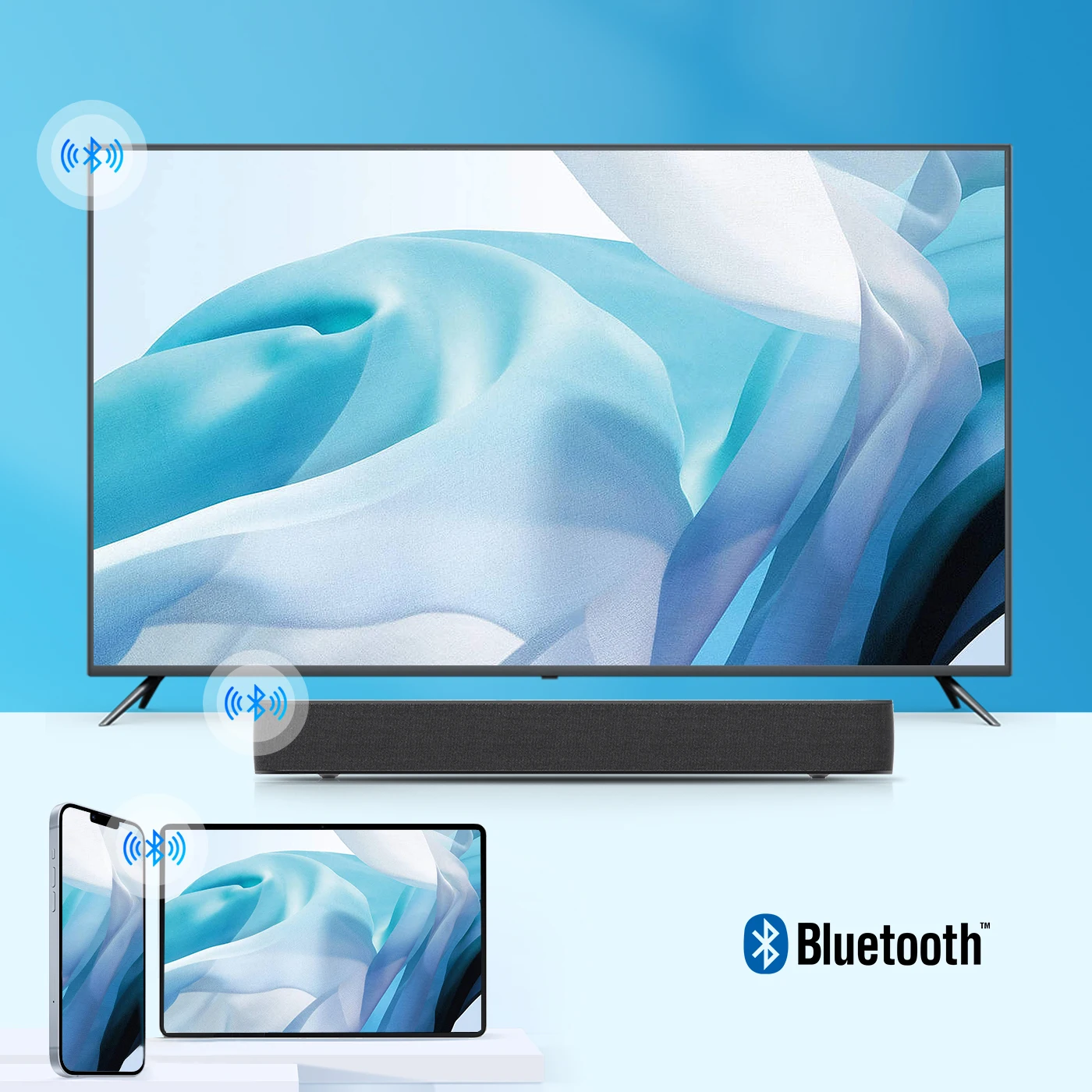 Фото MECOOL Android 12 Саундбар ТВ-приставка с сертификатом Google Netflix Dolby Atmos Dolby Vision 4 + 32G объемный звук Домашний медиа-театр №3