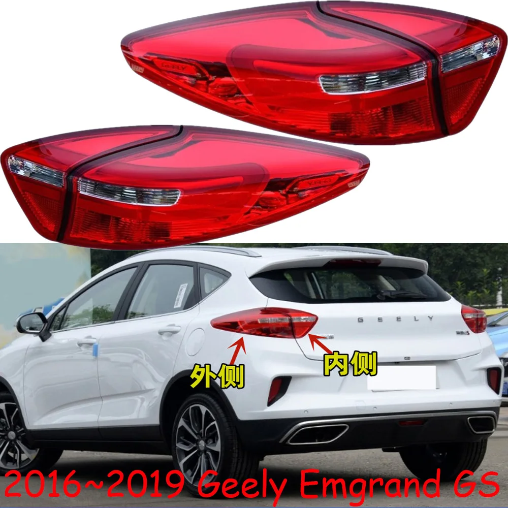 Фото 1 шт. автомобильный аксессуар: задний фонарь бампера для Geely Emgrand GS, задний фонарь 2016-2018 гг., противотуманная фара для Geely GS №1