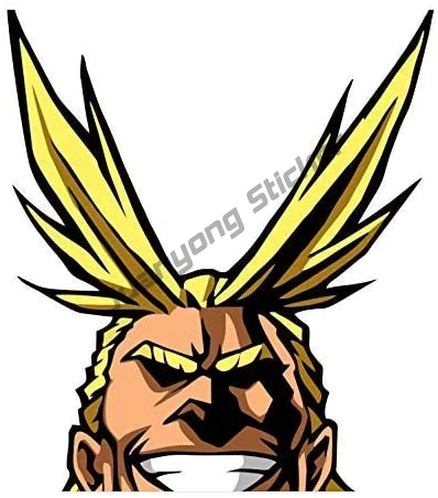 Стикер на окно автомобиля с мотивом аниме Моя геройская Академия виниловая