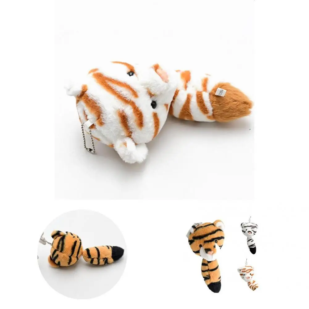 

Cartoon Tiger Stuffed Toy Soft Stuffed Photograph Prop Smell-less Fluffy Tiger Stuffed Doll Tiger Stuffed Doll for Girl