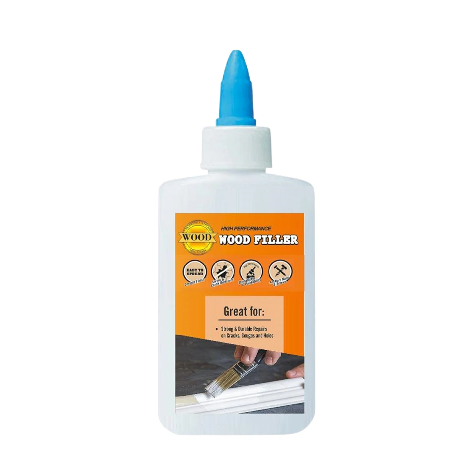 

100g / 250g Wood Filler Woodworking Glue Quick Drying White Latex Furniture Repair Filler Glue White Latex Furniture Repair