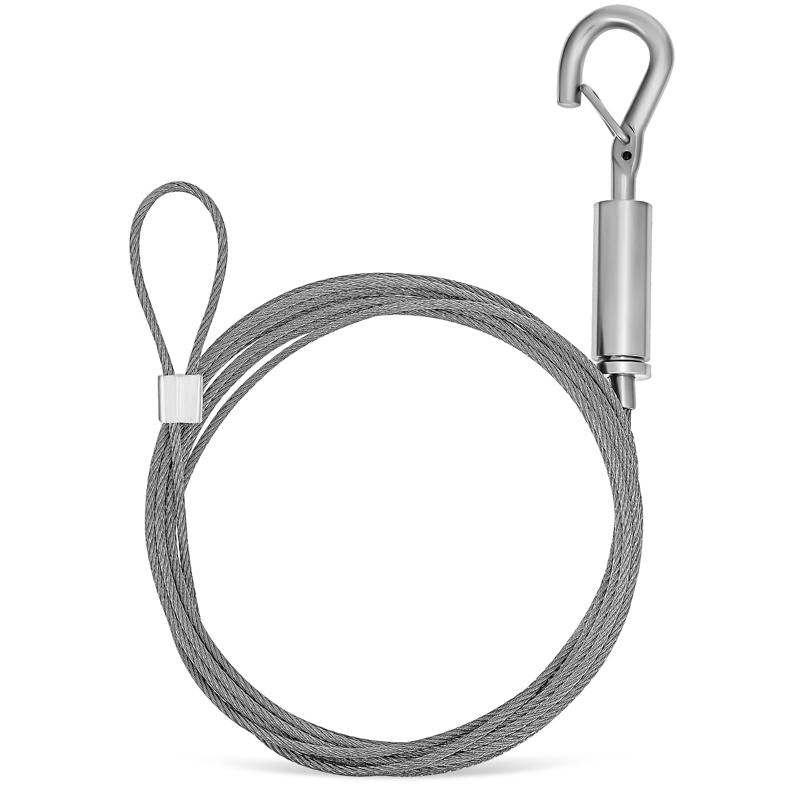 

Stainless Steel Lanyard Picture Wire Heavy Duty Curtain Metal Cord Rope Hanger Hanging Strips Pictures