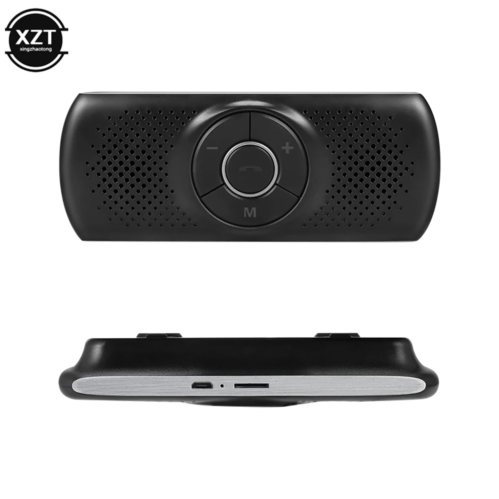 Комплект беспроводной связи Bluetooth для автомобиля громкая связь, динамик  телефона, солнцезащитный козырек, динамик для телефона, музыкальный плеер,  авто, звук аксессуары для ресивера | AliExpress