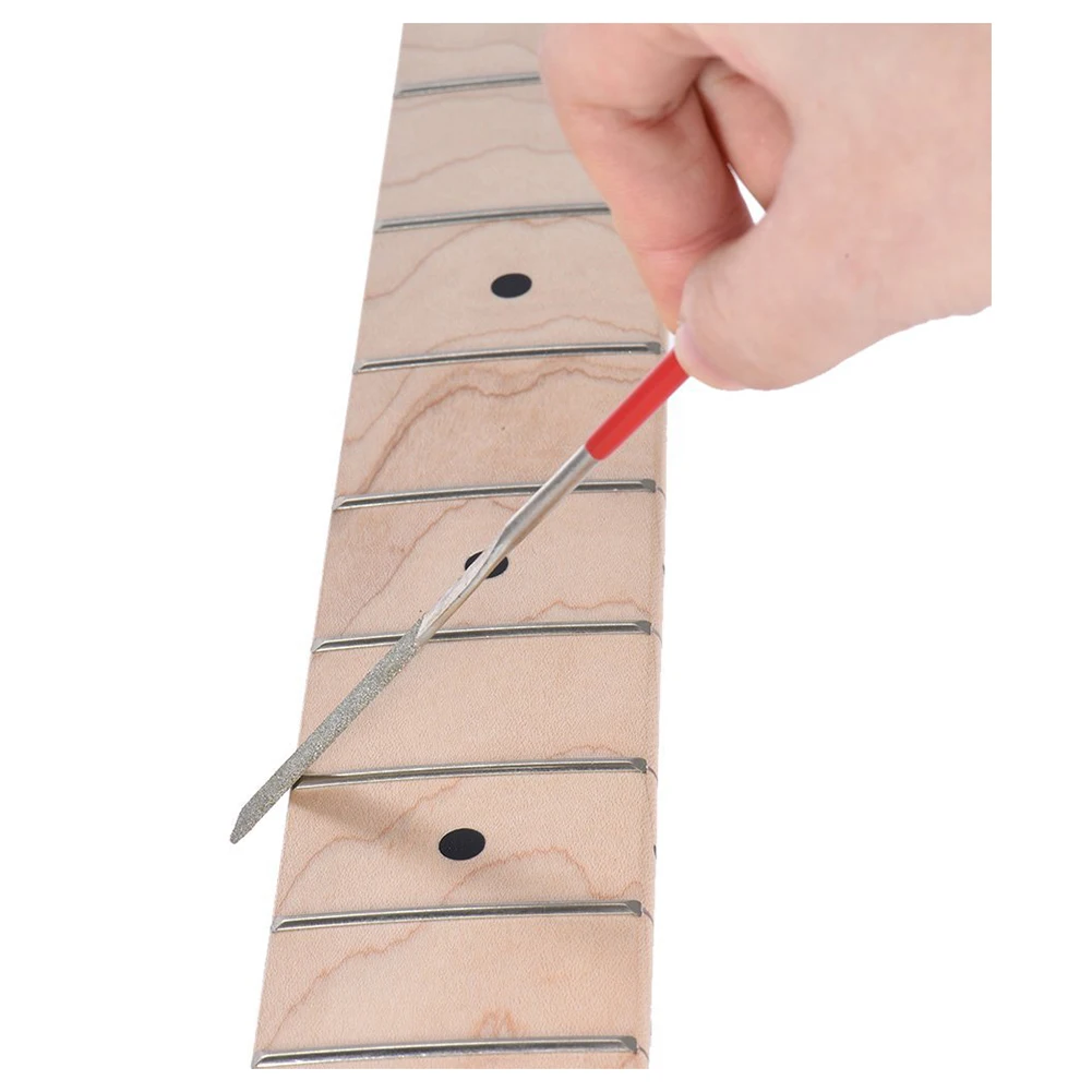 1 комплект гитарный лад гайка седло слот накладка набор шлифовальных напильников