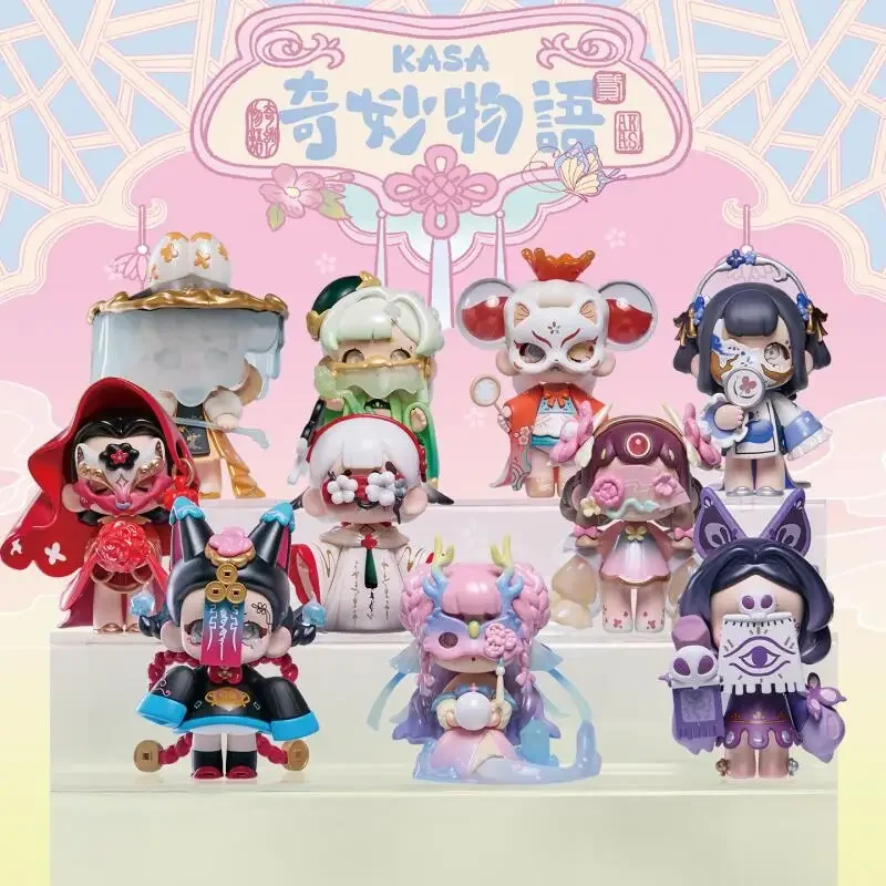 Фото Серия KASA Wonderful Story: Загадочные коробки-сюрпризы, игрушки, милые украшения, фигурки, декор для дома, настольные модели №3