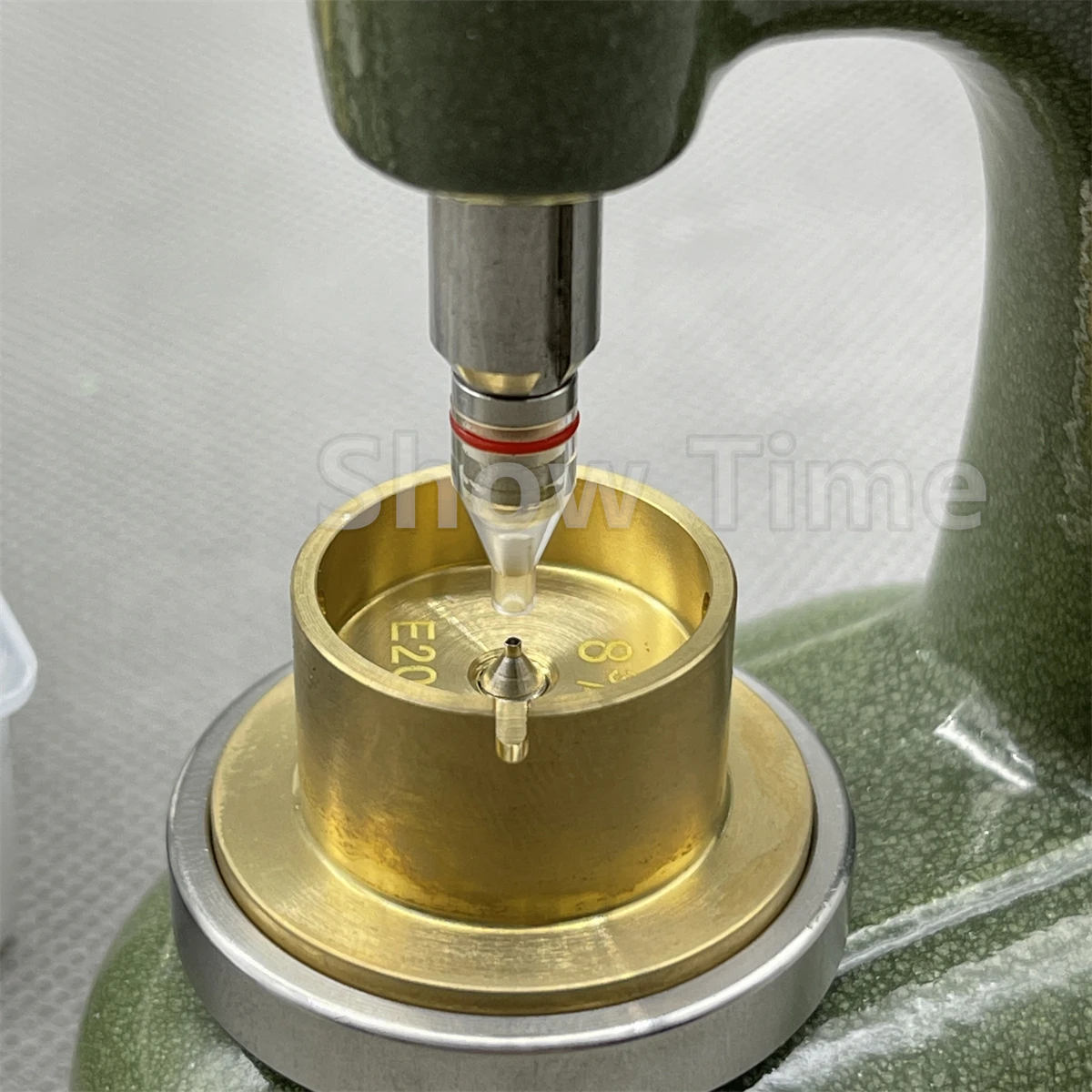 New Watchmaker Jewelling Tool With Micrometric Screw 4mm&4mm Watch Hand Installing and Fitting Tools Watch Needle Installation