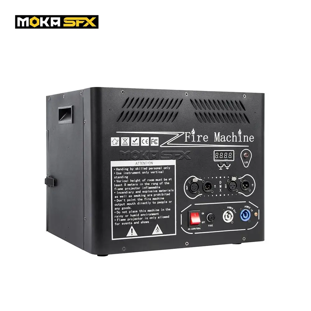 Продажа с завода MOKA SFX 4-головочный станок для огня 6 м проектор пламени Dmx