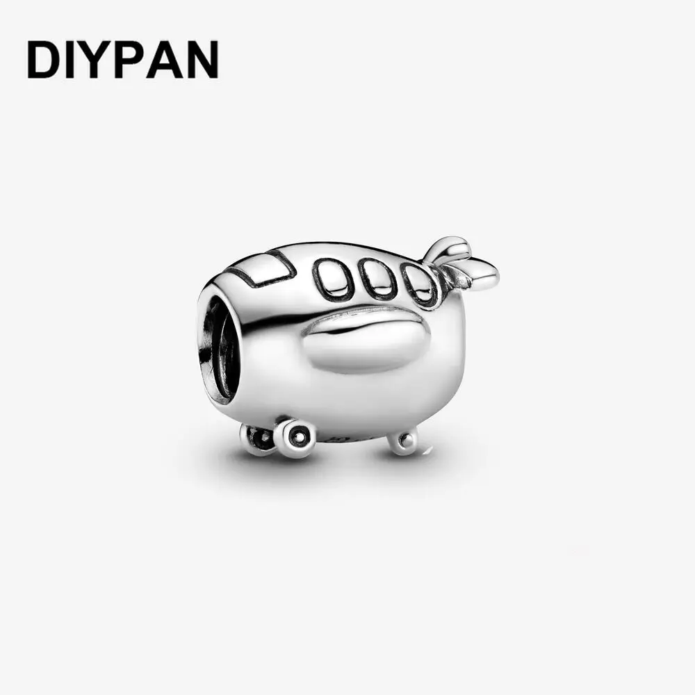 

Fit Original Pan Charms Bracelet&Bangle Airplane Travel Charm Beads Pendant Charm Berloque