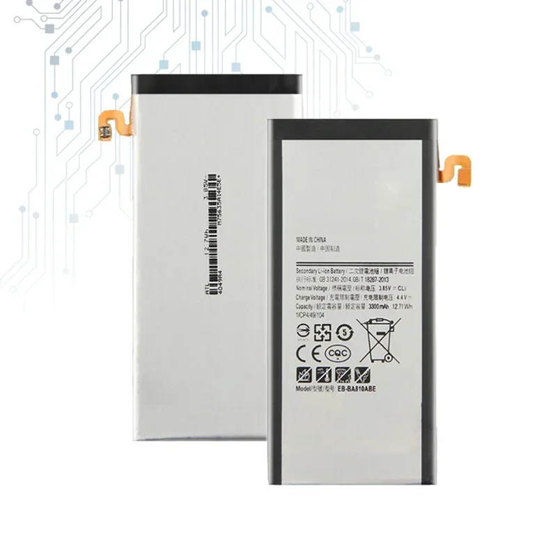 Аккумулятор EB-BA810ABE для Samsung Galaxy A8 (2016) SM-A8100 SM-A810F SM-A810YZ SM-A810S A810F/DS SM-A810 A810 A810YZ A810S 3300