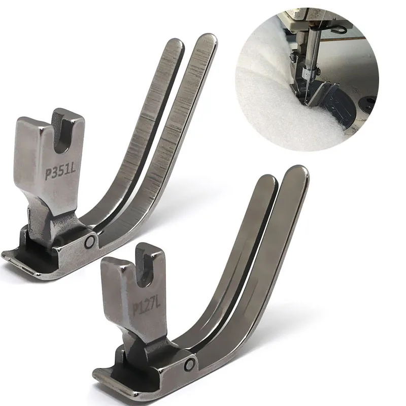 P351L P127L, промышленная лапка для шитья, хлопковая прижимная лапка для автомобиля, шляпы, одеяла, аксессуары для шитья Juki Brother