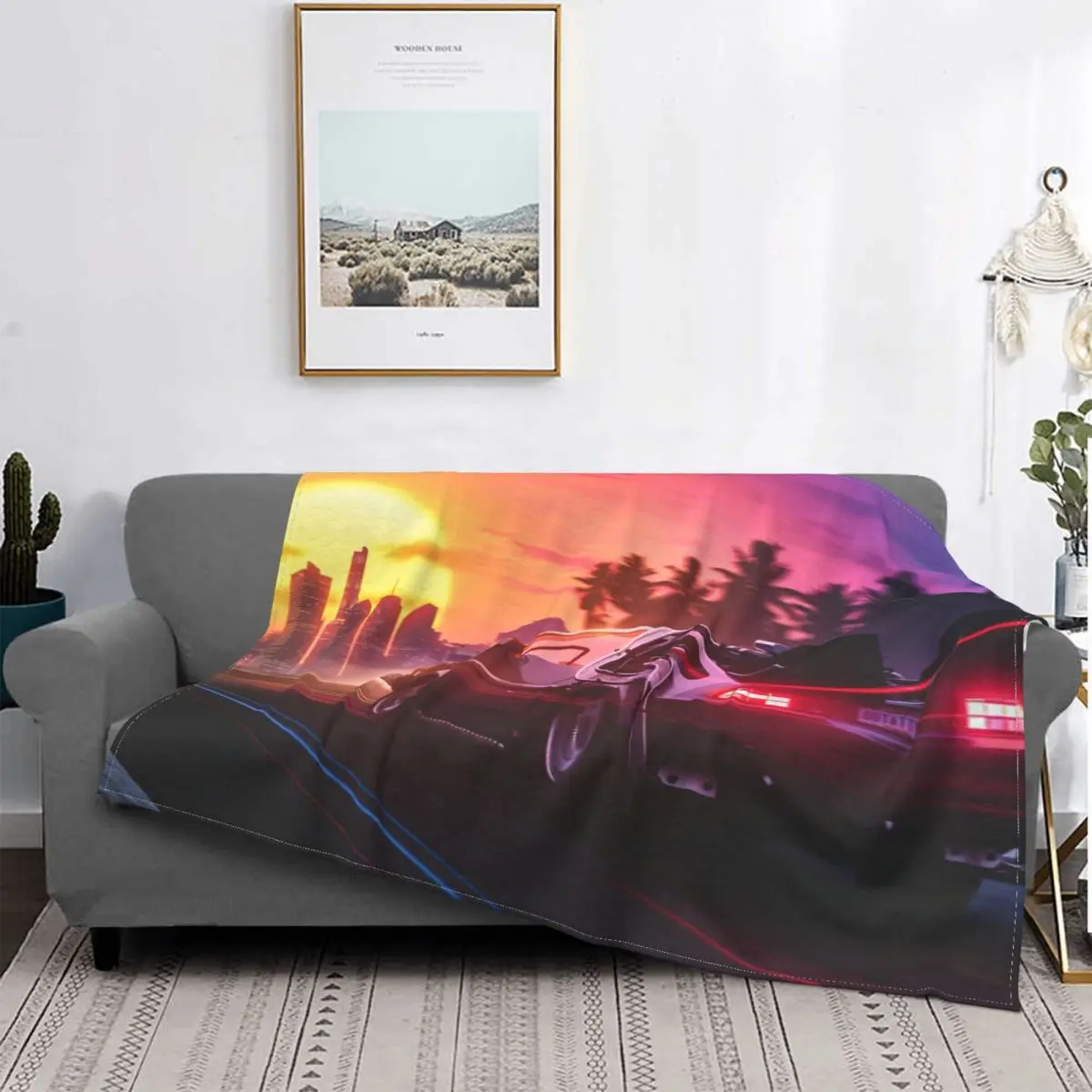 DMC-12 одеяло DMC автомобильные фланелевые всесезонные милые тонкие пледы для