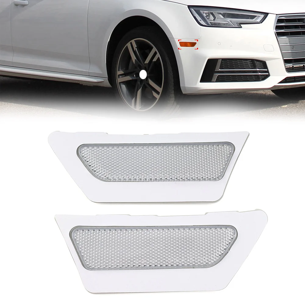 Отражатель переднего бампера боковой габаритный фонарь для Audi A4 B9 2017-2019 8W 0945071 8 Вт