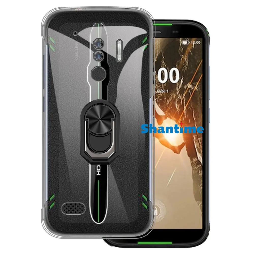 Роскошный противоударный чехол-держатель с кольцом для телефона