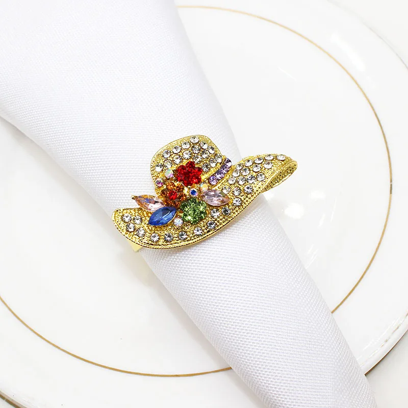 4 шт./партия кольца для салфеток и шляп