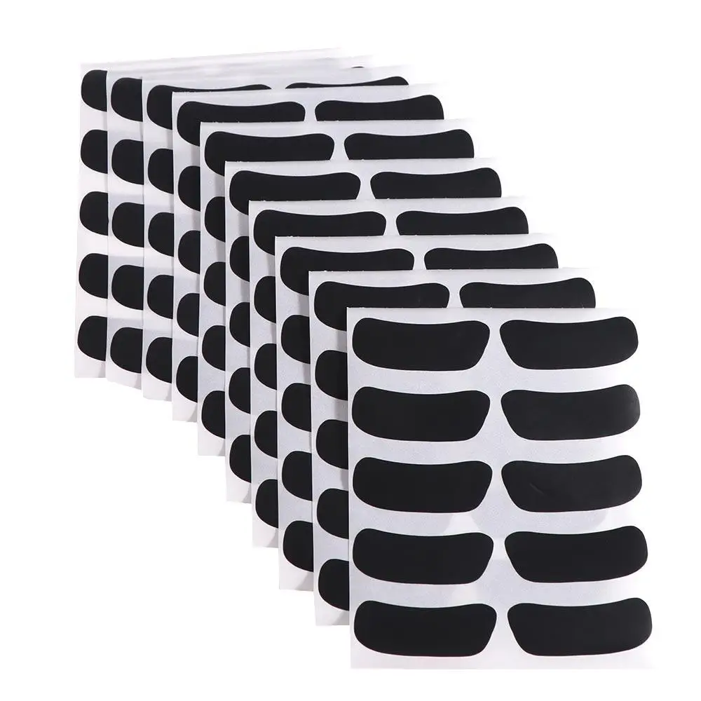 10-листые спортивные аксессуары наклейки для глаз полоски клейкие лица