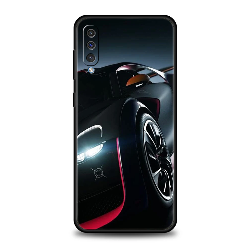 Sports Cars Phone Cover Case For Samsung Galaxy A12 A02 A03 A03S A52 A70 A50 A20 A10 A10S A40 4G Luxury Silicone Shell Fundas