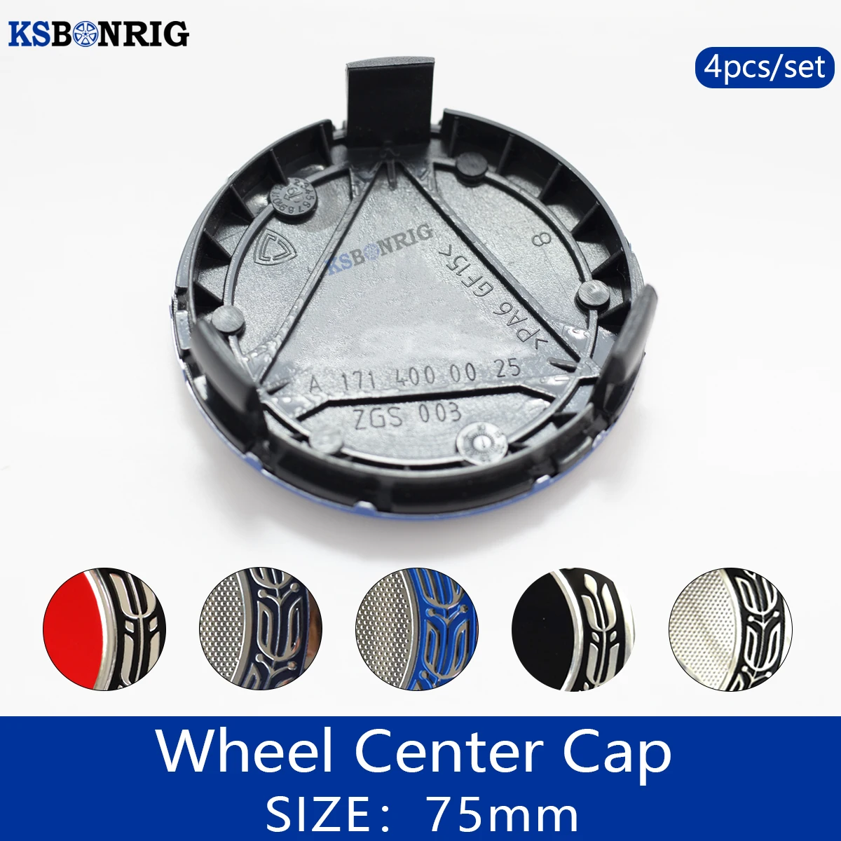 

4 шт. 75 мм алюминиевая панель Центральная крышка колеса логотип ступицы крышка значок для Mercedes Benz W205 W204 W212 A1714000025 автомобильные аксессуары