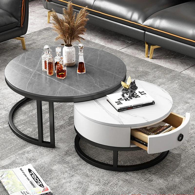 

Office Marble Table Minimalist Storage Coffee Living Room Tv Stand Tables Couch Tavolino Da Salotto Nordics Furniture CJ023 WYH