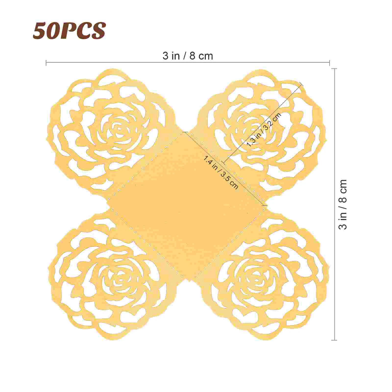 50 шт. золотой декор шоколадный поднос десертные чашки упаковочная бумага для