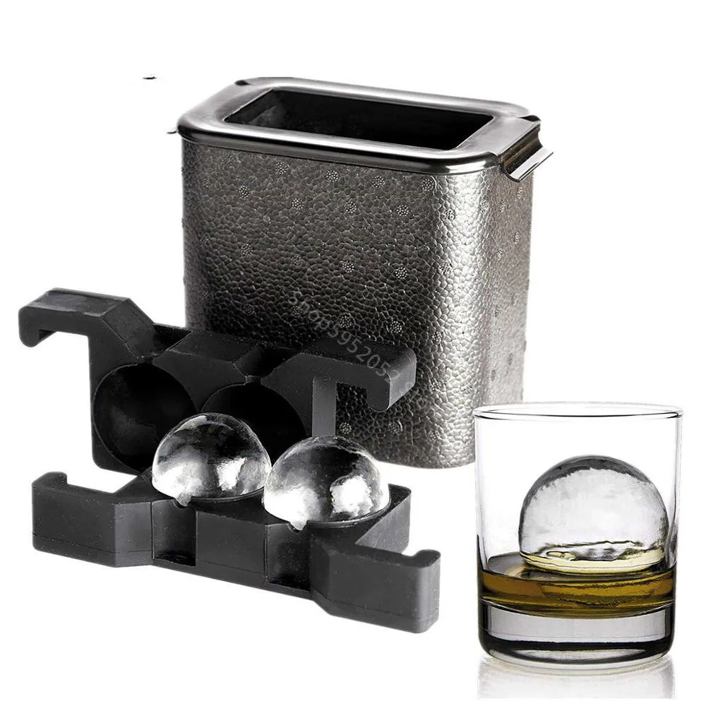 

Crystal Clear Ice Ball Maker - Ice Ball Spherical Whiskey Tray Mould ice cream party ice cube mold